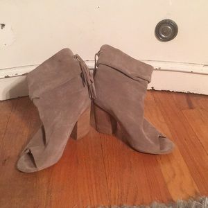 Aldo Open Toe Heal Bootie